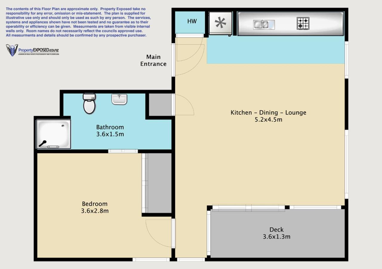 Qv Modern Design 1 Bedroom Apt With Wifi - 856 오클랜드 외부 사진